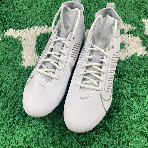 Nike Vapor Edge Pro 2 360 White Metallic Silver Men’s size 13 DA5456-100 - Picture 2 of 11